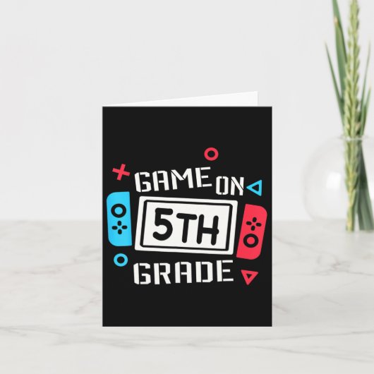Videogame op 5e rang Fun Team vijfde Byck naar SCH Kaart (Voorkant)