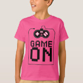 Videogame op T-shirt (Voorkant)