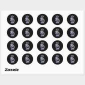 Videogame Party Ronde Sticker (Vel)