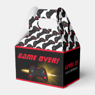 Videogame Red Controller Bedankdoosjes