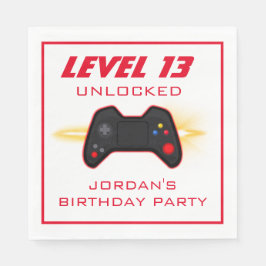 Videogame Red Controller Servet