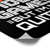 Videogame Speler - Pc Console Online Gamen - Plezi Poster (Hoek)