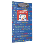 Videogame Woorden Klembord (Rechts)