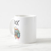 Videogamecontroller Aquarel | Cool Gamen Koffiemok (Voorkant links)