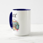 Videogamecontroller Aquarel | Coole Gaming Mok (Voorkant links)