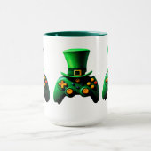 Videogamecontroller Ierse gamerjongens ST.Patrick Mok (Midden)