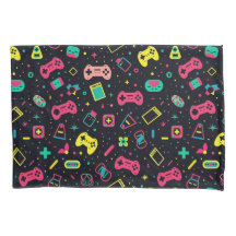 Videogamecontrollers en speelgoedpatroon