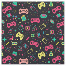 Videogamecontrollers en speelgoedpatroon