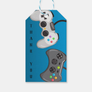 Videogamecontrollers Game feest cadeautje Cadeaulabel