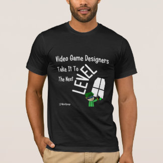 Videogameontwerpers brengen het naar het volgende t-shirt