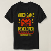 Videogameontwikkelaar in uitvoering Programmer Gam T-shirt (Design voorkant)