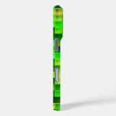 Videogamepixels groen vierkant patroon Case-Mate iPhone case (Achterkant / Rechts)