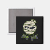 Videogamer-controllers Halloween Mummy, Kinder Magneet (Voorkant / Achterkant)