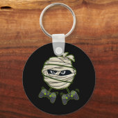 Videogamer-controllers Halloween Mummy, Kinder Sleutelhanger (Achterkant)