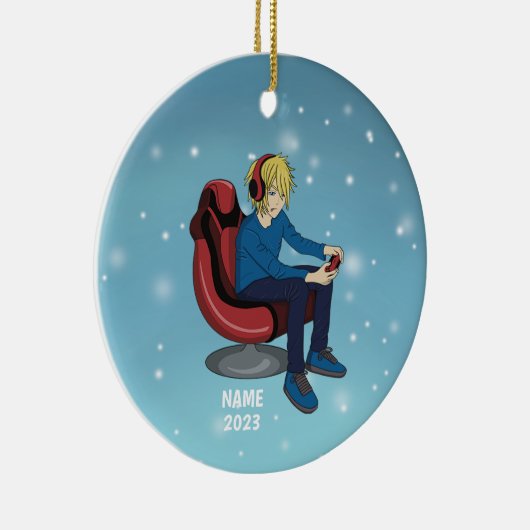 Videogamer Keramisch Ornament (Rechts)