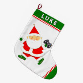 Videogamer Kerstcadeau Grote Kerstsok (Voorkant (Hangend))
