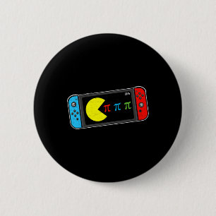 Videogamer Pi Day Gamer Wiskunde Leeraar Kinder jo Ronde Button 5,7 Cm