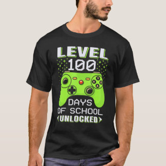 Videogamer Student 100ste Dag Leraar 100 Dagen Van T-shirt