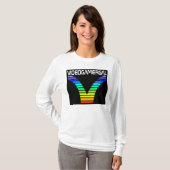 Videogamergal-shirt T-shirt (Voorkant volledig)