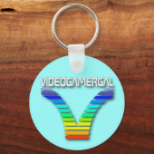 Videogamergal Sleutelhanger (Voorkant)