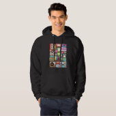 Videogamerretro Classic Arcade Ga van 80 s 90 Hoodie (Voorkant volledig)