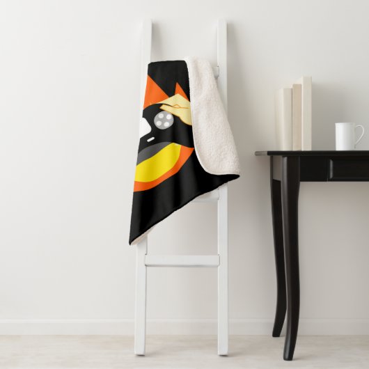 Videogamers: Ik speel geen game Sherpa Deken (In situ)