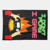 Videogamers: Ik speel geen game Theedoek (Horizontaal)