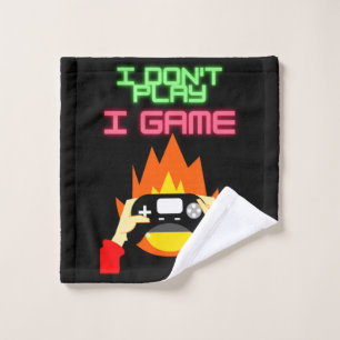 Videogamers: Ik speel niet in Game Fleece Deken Washandje