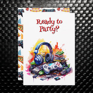 Videogames, boeken en het verjaardagsfeest van de  kaart