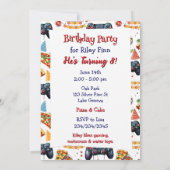 Videogames, boeken en het verjaardagsfeest van de kaart (Achterkant)