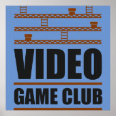 videogames club poster (Voorkant)