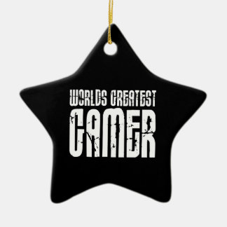 Videogames en gamers wereldwijd de grootste gamer keramisch ornament