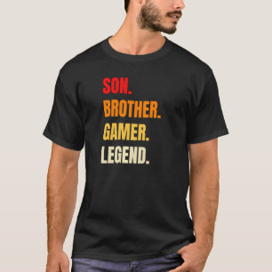  videogames Funny Gamer Gaming Boys Brothe T-shirt