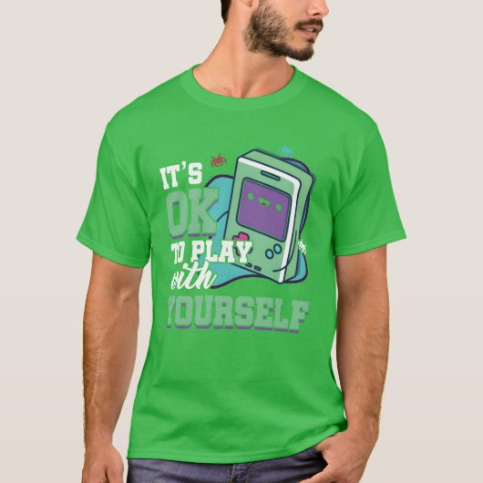 Videogames Gaming Computer Games Gift Its Oko frie T-shirt (Voorkant)