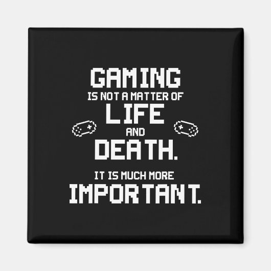 videogames Grappig PC Console Gamer Geek Magneet (Voorkant)