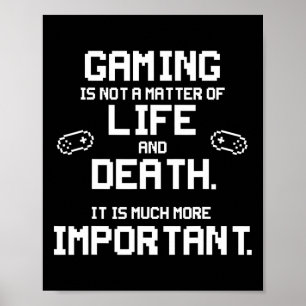 videogames Grappig PC Console Gamer Geek Poster