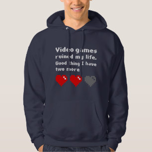 Videogames hebben mijn leven verpest hoodie