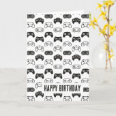 Videogames Kaart (Gele Bloem)