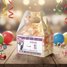 Videogames kinderverjaardag bedankdoosjes