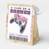 Videogames kinderverjaardag bedankdoosjes (Achterkant)