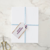 Videogames kinderverjaardag cadeaulabel (Met Touw)