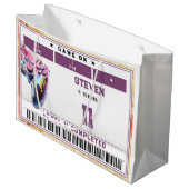 Videogames kinderverjaardag groot cadeauzakje (Voorkant Gekanteld)