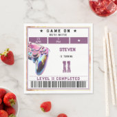 Videogames kinderverjaardag servet (Insitu)