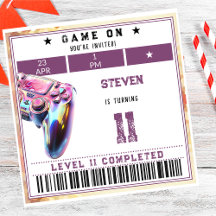 Videogames kinderverjaardag