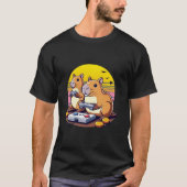 Videogames Liefhebber Capybara Grappige Videogames T-shirt (Voorkant)