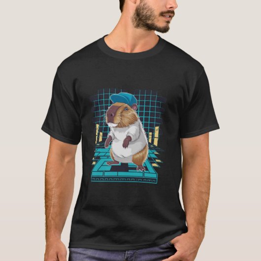 Videogames Liefhebber Capybara Grappige Videogames T-shirt (Voorkant)