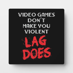 Videogames maken je niet gewelddadig, Lag doet dat Fotoplaat