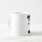 Videogames maken ons niet gewelddadig (XBOX 360) Koffiemok (Voorkant links)