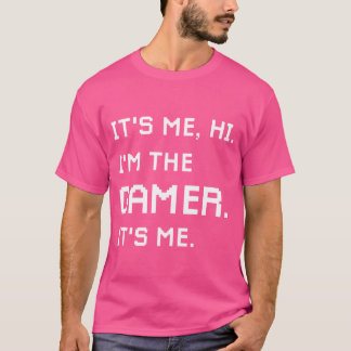 Videogames Moppen Gamer Nerd Games grappig meisje T-shirt
