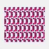 Videogames nerd gamer gaming controller fleece deken (Voorkant (Horizontaal))